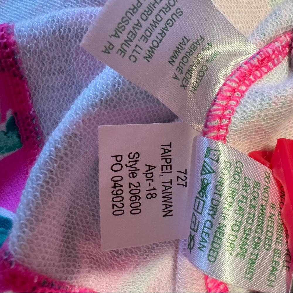Brand-New LILLY PULITZER SKIPPER POPOVER MANDEVILLA PINK EXTRA LUCKY Sz LARGE - Picture 10 of 12
